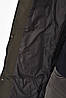 Куртка чоловіча подовжена єврозима темно-зеленого кольору 205012P, фото 4