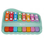 Дитячі піаніно та цимбали 2в1 зелені ZDN.2005.ZIE, фото 2