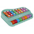 Дитячі піаніно та цимбали 2в1 зелені ZDN.2005.ZIE, фото 4