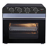 Мультипіч-аерофритюрниця Tekhniko AirMatic 22 Air Fryer - міні-духовка з конвекцією, грилем і тостером, фото 2