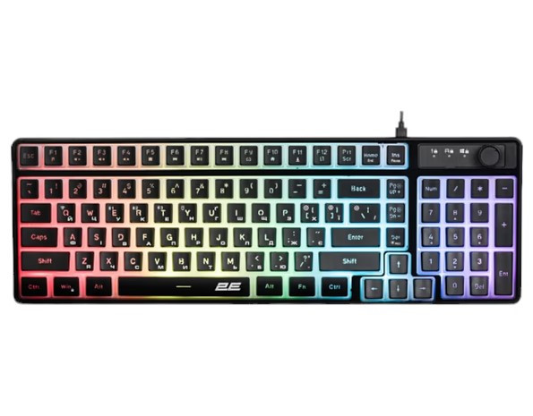 мембранна 2E KG390 100key Bluetooth, USB Black