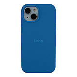 Чохол Silicone Case Full Size (AA) для iPhone 15 Колір 53.Cornflower, фото 5