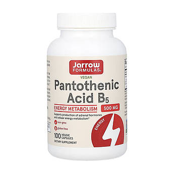 Pantothenic Acid 500mg - 100 vcaps