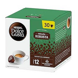 Кава у капсулах Nescafe Dolce Gusto Miscela Robusta XL 30 шт. (30 порцій)