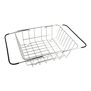 Кошик для мийки гнучкий з неіржавкої сталі L2007 Platinum