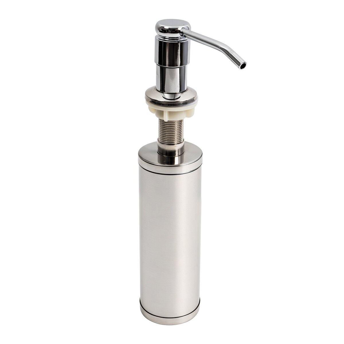 Дозатор для рідкого мила SA002 Platinum (Crome), фото 1