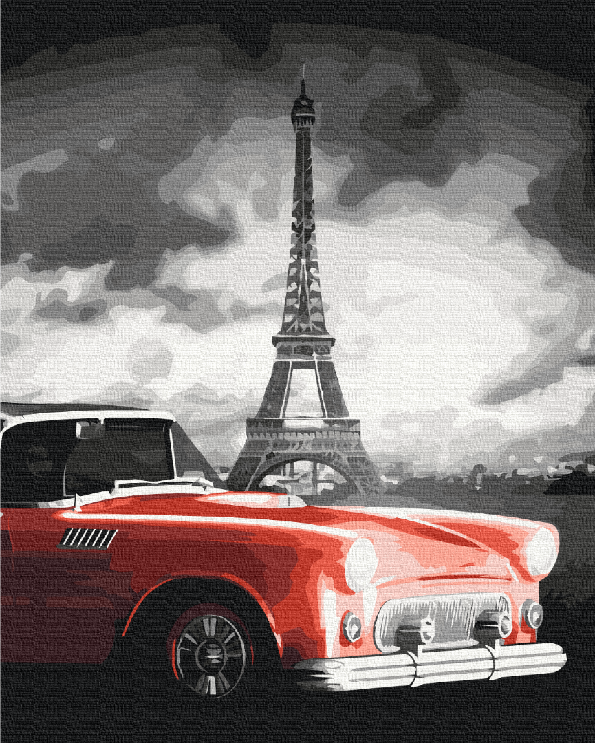 Картина на підрамнику за номерами Французька класика, фото 1