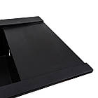 Гранітна мийка для кухні Platinum 9651 ATLAS матовий Чорний, фото 4