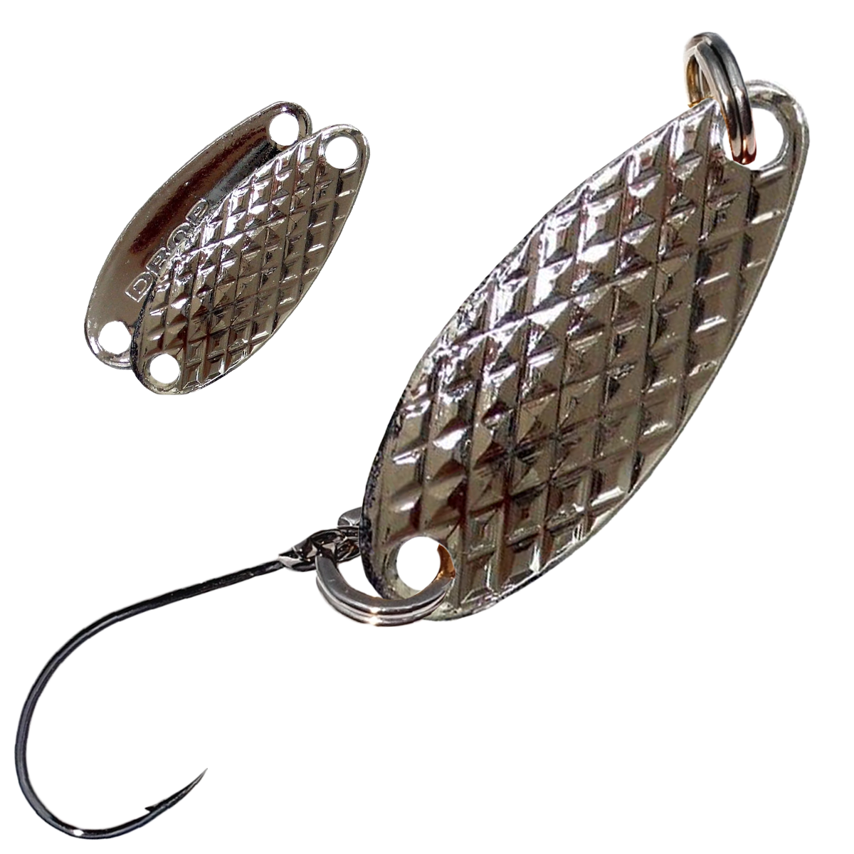 Блешня Smith Drop Dia 1.8г 01 Silver/S, фото 1