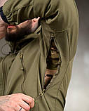 Костюм Олива польовий софтшол softshell ВТ7949 ТМ, фото 6
