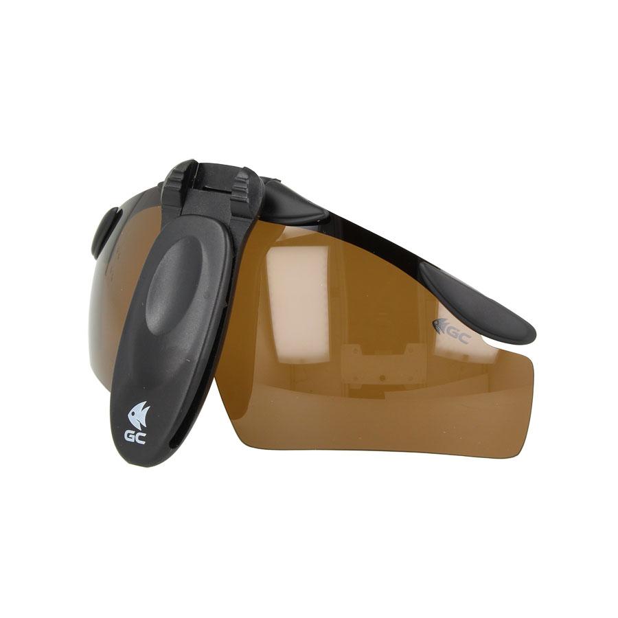 Окуляри поляризаційні з кріпленням на кепку GC MBC401BR Cap Clip-on, фото 1