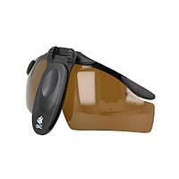 Окуляри поляризаційні з кріпленням на кепку GC MBC401BR Cap Clip-on