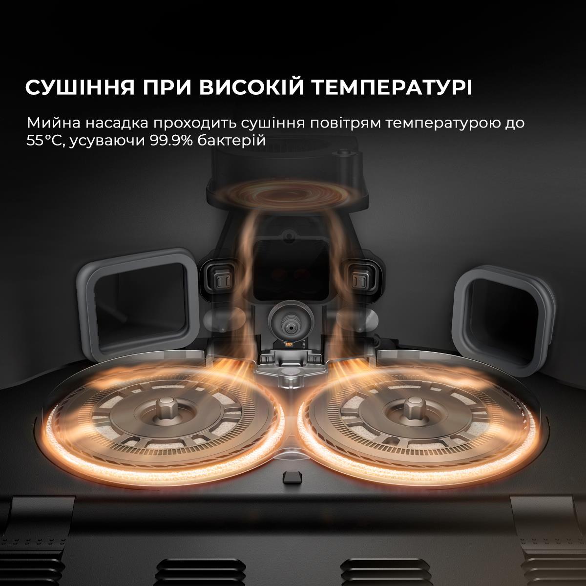 Робот-пилосос Dreame X50 Master (RLX86CE-1) ( Black ) DS, фото 1