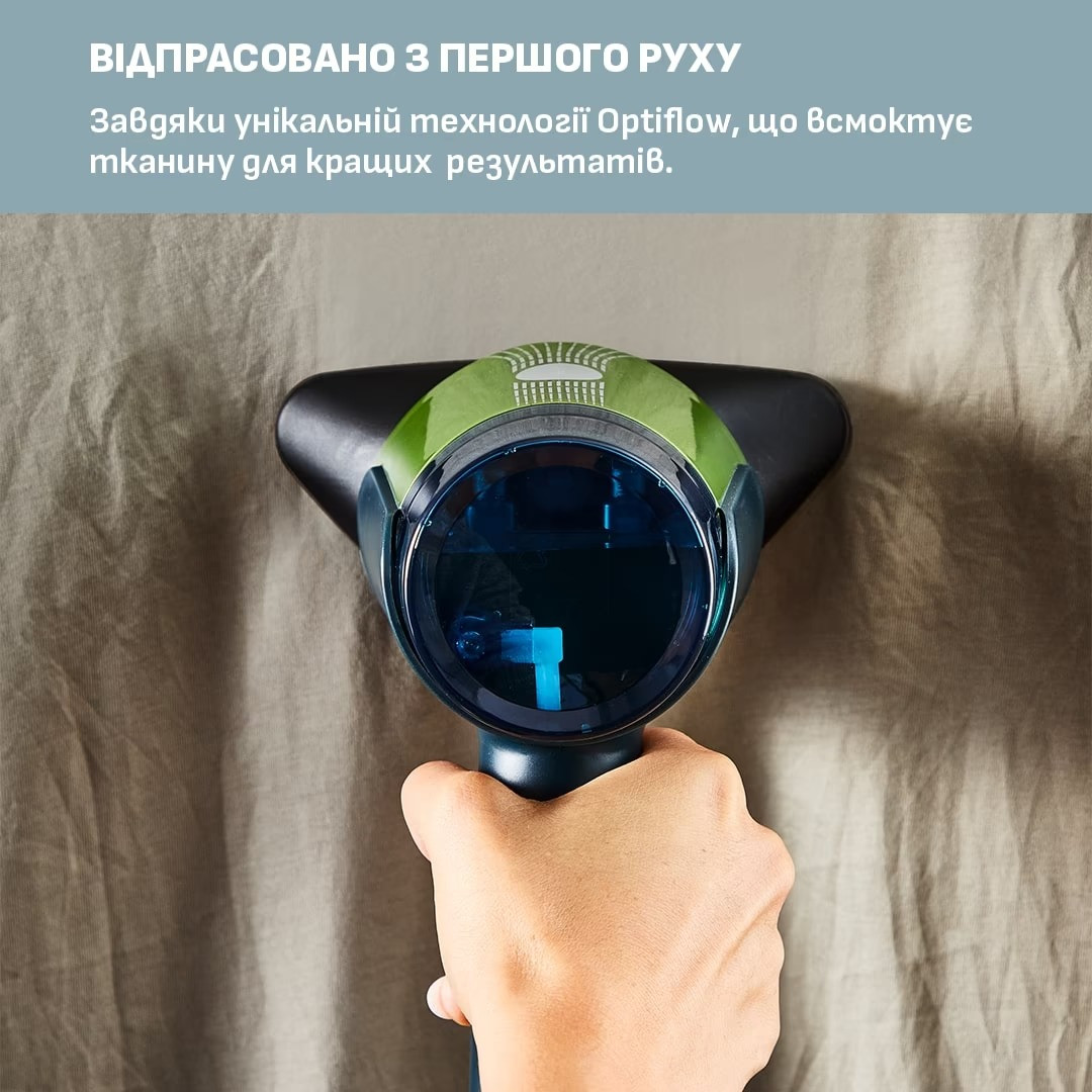 Відпарювач Tefal AeroSteam DT9810F0 ( синій із зеленим ) DS, фото 1