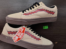 СКИДКА 42 р Vans Old Skool x Nintendo  Game Over  Light Brown кеди чоловічі кросівки, що містяться на темній підошві, фото 4