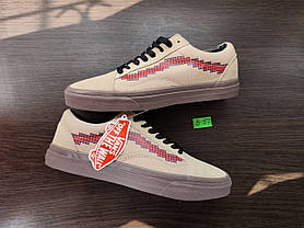 СКИДКА 42 р Vans Old Skool x Nintendo  Game Over  Light Brown кеди чоловічі кросівки, що містяться на темній підошві, фото 5