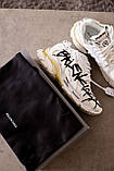 Кросівки жіночі Баленсіага Balenciaga Runner Graffiti White 677403W3RBQ9010 772774W3RBQ9010, фото 4