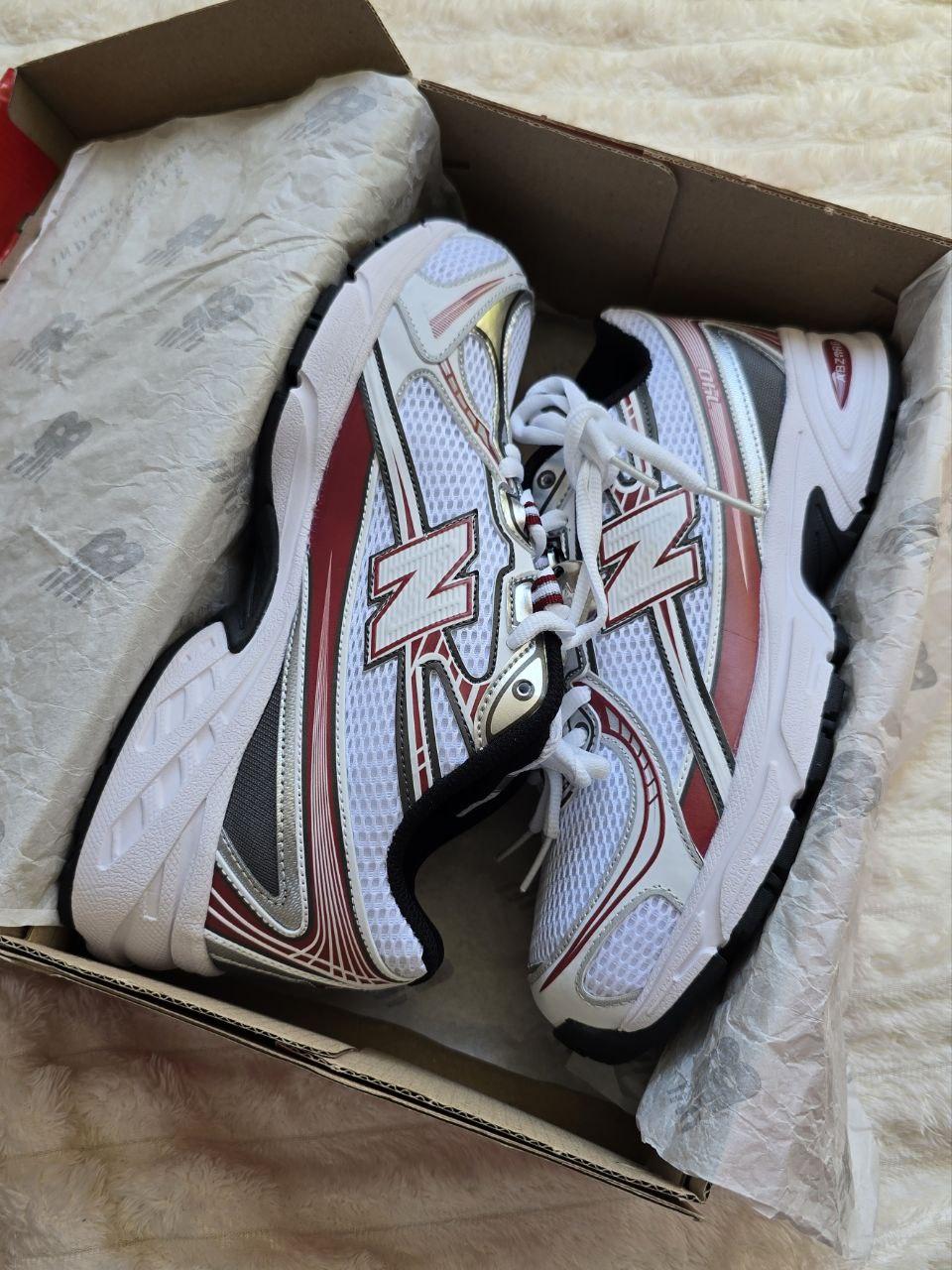 Кросівки чоловічі Нью Баланс New Balance 740 White Red U740RD2, фото 1