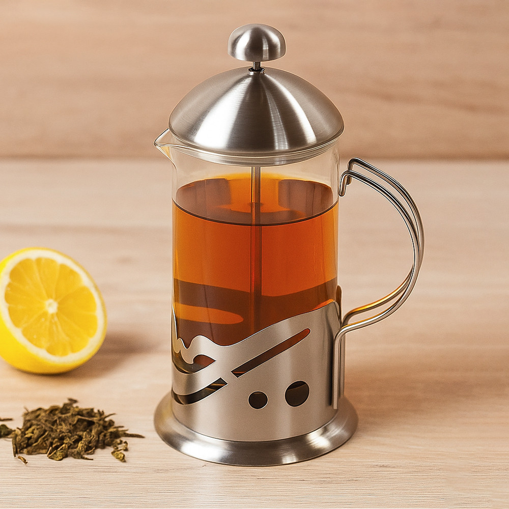 Френч-прес заварник для кави та чаю SteelWave, 800 мл