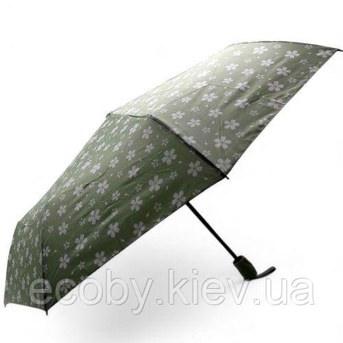 Парасолька складана, діаметр купола — 85 см (зелений), фото 1