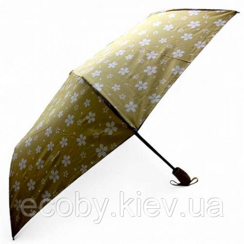 Парасолька складана, діаметр купола — 85 см (жовта), фото 1