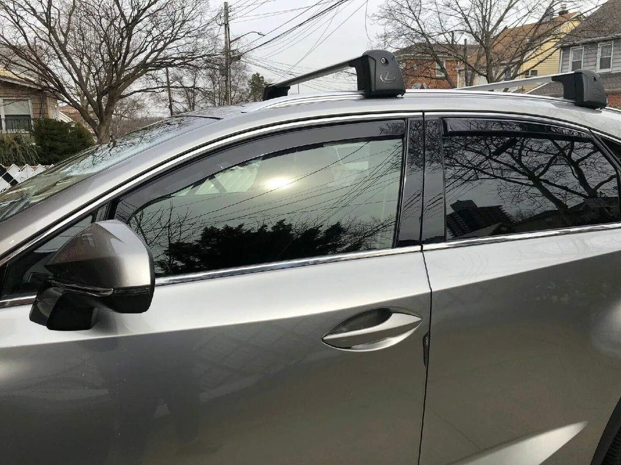 Вітровики вставні Niken Luxury (4 шт) для Lexus RX 2022- рр від VLF комп., фото 1