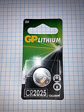 Батарейка GP дискові літієві Lithium 3.0V CR2025