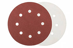 Круг шліфувальний на липучці Mastertool 125мм x Р600 x 8 отворів (5шт) (08-2560-H)