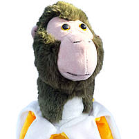 М'яка іграшка Шимпанзіні Бананіні плюш Україна 36*14*14см (00515-8), фото 4