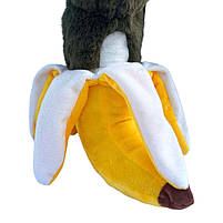 М'яка іграшка Шимпанзіні Бананіні плюш Україна 36*14*14см (00515-8), фото 3