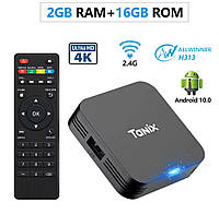 Смарт ТВ приставка Tanix TX1 Android 10.0 Allwinner H313 (2 ГБ 16 ГБ) 4K