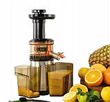 Шнековий соковитискач MPM BSO-01M 150 Вт, тиха робота, нержавіюча сталь з Європи з гарантією, фото 5