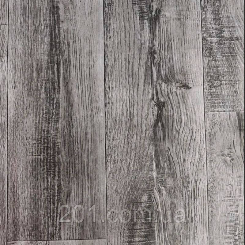 Побутовий лінолеум Туреччина темно-сірий 2,0 мм - ширина 3,5 метри, фото 1