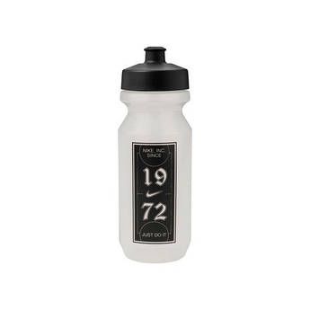 Пляшка для води Nike Big Mouth Bottle 2.0 650 мл чорна, сіра N.000.0043.911.22, Чорний, Розмір (EU) —