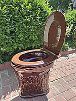 Унітаз Дачний у комплекті з кришкою