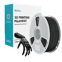 Easy PA Nature Природний Чорний Нейлон Пластик для 3D принтера SUNLU 1,75 мм 1 кг