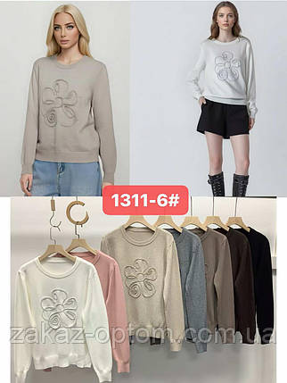 Светр жіночий в'язання оптом (46-50) Китай LC 1311-6-140130, фото 1