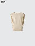 Светр без рукавів UNIQLO 1159842143 (Бежевий XL), фото 2