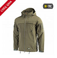 M-Tac куртка Soft Shell Police Olive олива, тактична, зручна, тепла для поліції