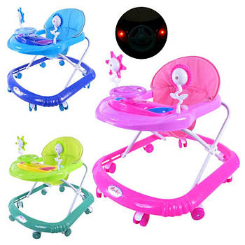 Дитячі Ходунки музичні з брязкальцями BW108 G-Rich