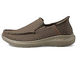 Чоловічі сліпони Skechers Parson Ralven 47,5 (13 US) 31,5 см Коричневий 1159842215, фото 4
