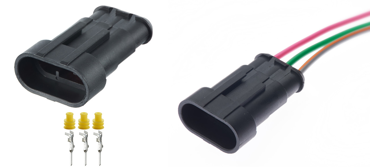 Розʼєм TE Connectivity 282105-1, 3-pin, фото 1