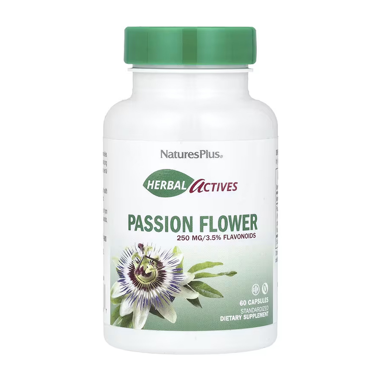 Passion Flower 250 mg - 60 vcaps, фото 1