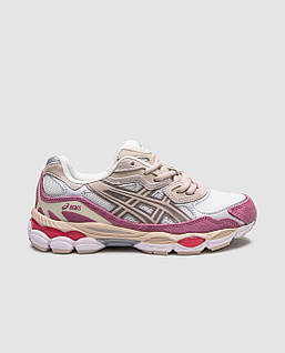Жіночі кросівки Asics Gel-NYC Kicki Yang Zhang Pink/Cream/Pure Silver