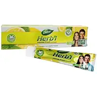 Зубна паста Dabur Herb'l "Свіжий гель. М'ята і лимон" (150г.)