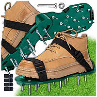 Аератор для газону Gardlov 20704 — 26 шипів, регульований розмір 36–46