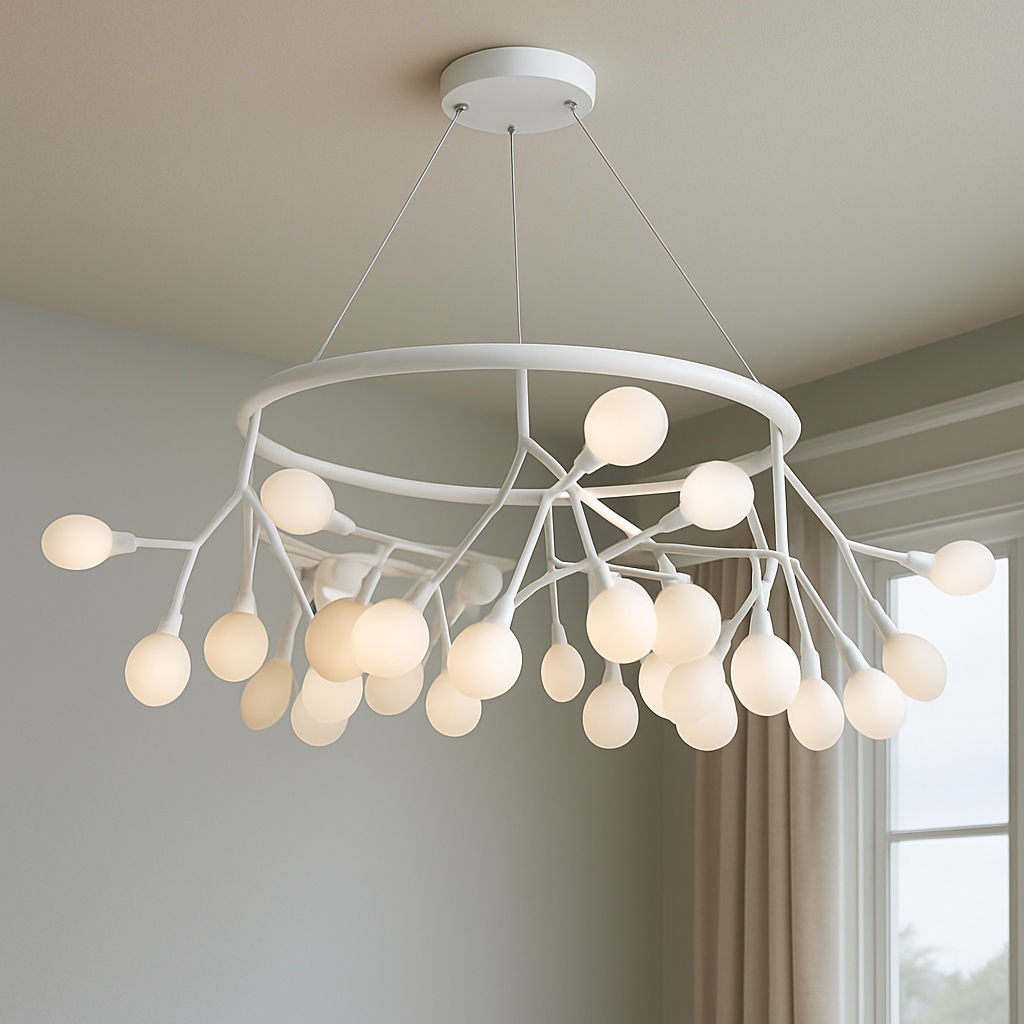 Дизайнерская подвесная люстра на 45 ламп G4 Branch Light Светлячок (887/45WHY), фото 1