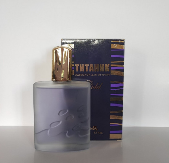 Одеколон Dzintars Титаник Gold 100мл (4750027155639) Вінтаж оригінал, фото 1
