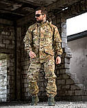 Костюм польовий демісезонний Горка ДСТУ мультикам ріп-стоп вафелька ПП7860 ТМ, фото 2