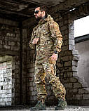 Костюм польовий демісезонний Горка ДСТУ мультикам ріп-стоп вафелька ПП7860 ТМ, фото 3